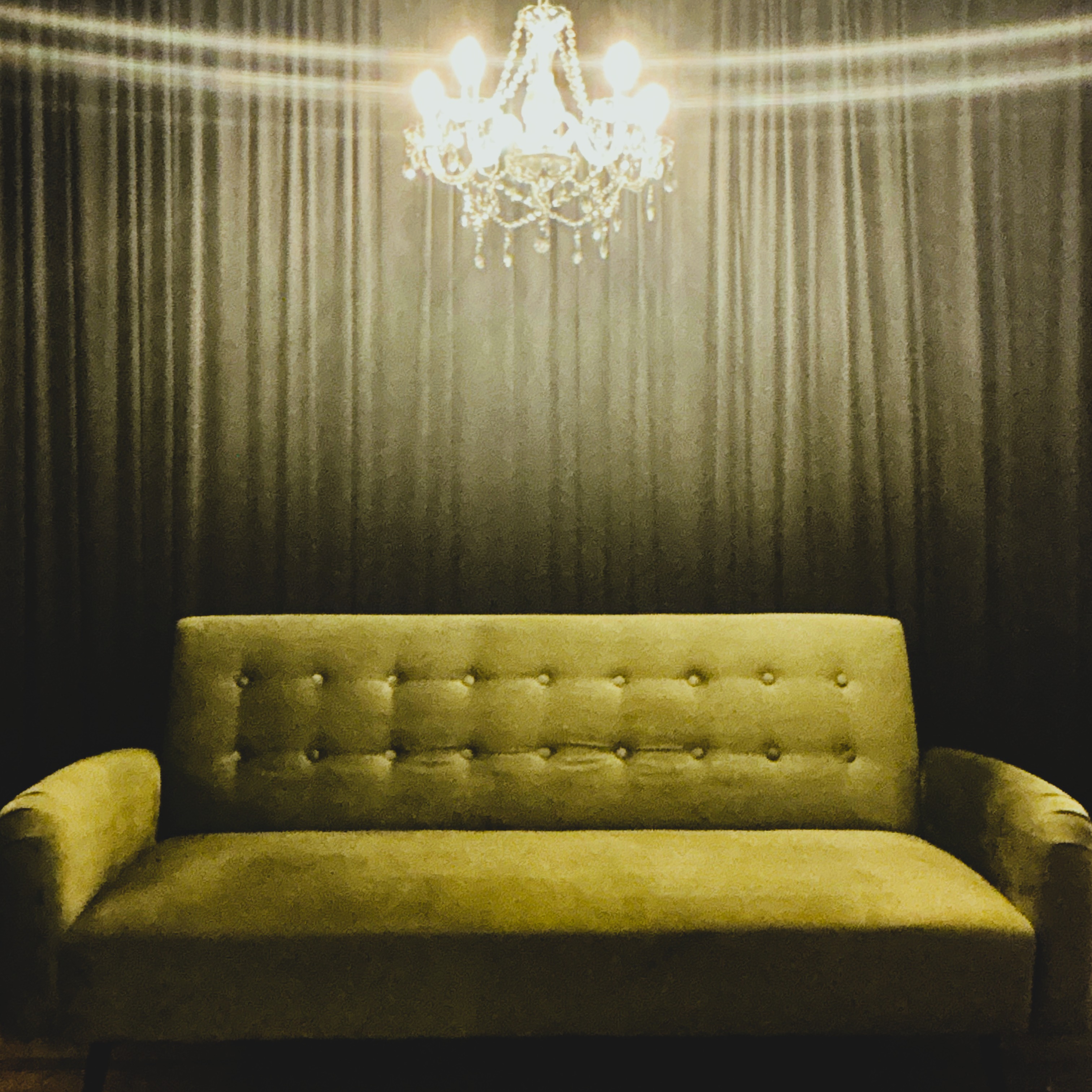 Green Velvet Couch