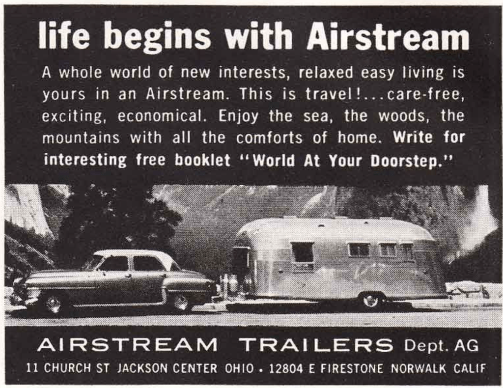 Life Begins with Airstream Ad