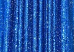 Royal Blue Sequin Backdrop Curtains