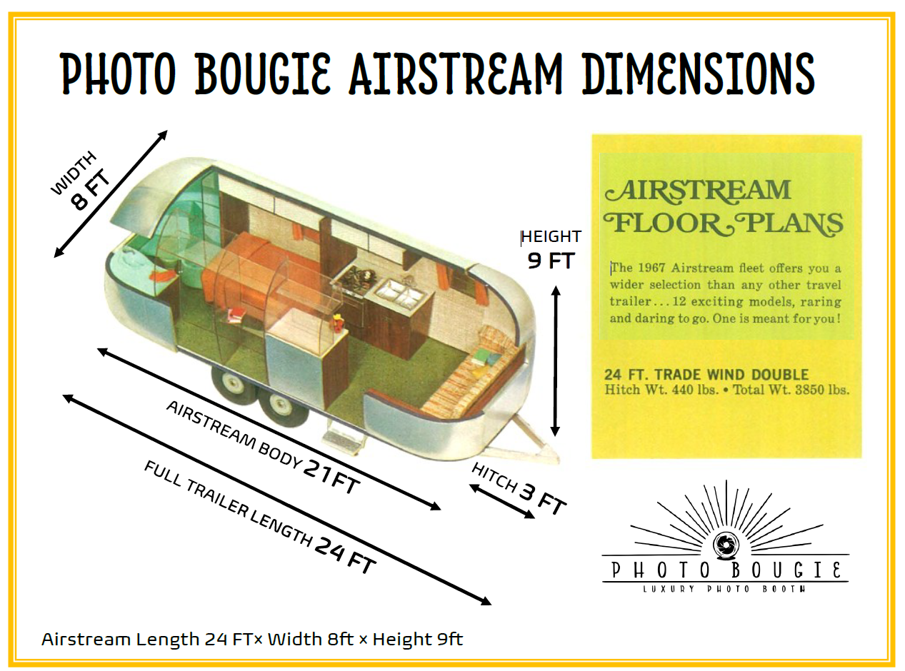 Photo Bougie Airstream Dimensions