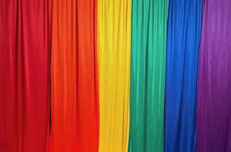 Rainbow Backdrop Curtains